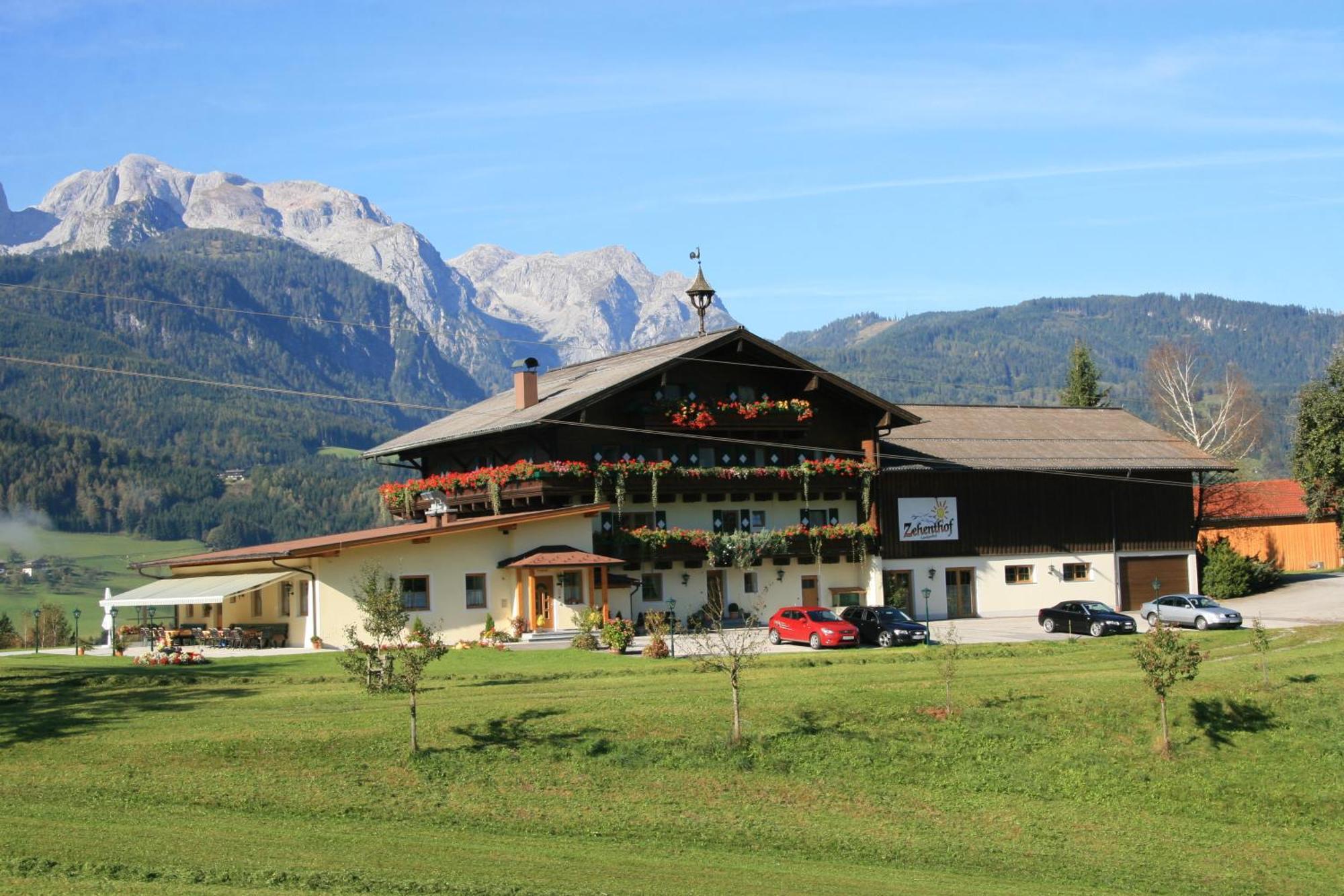 Landgasthof Hotel Zehenthof Pfarrwerfen Exterior foto